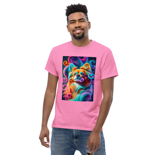 Colorful Crochet Pomeranian classic tee
