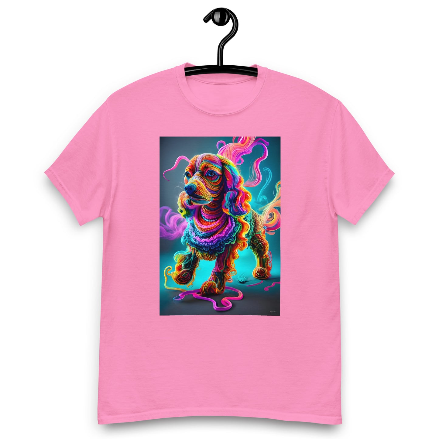 Colorful Crochet Cocker classic tee