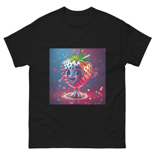 Strawberry Disco Ball Cartoon classic tee