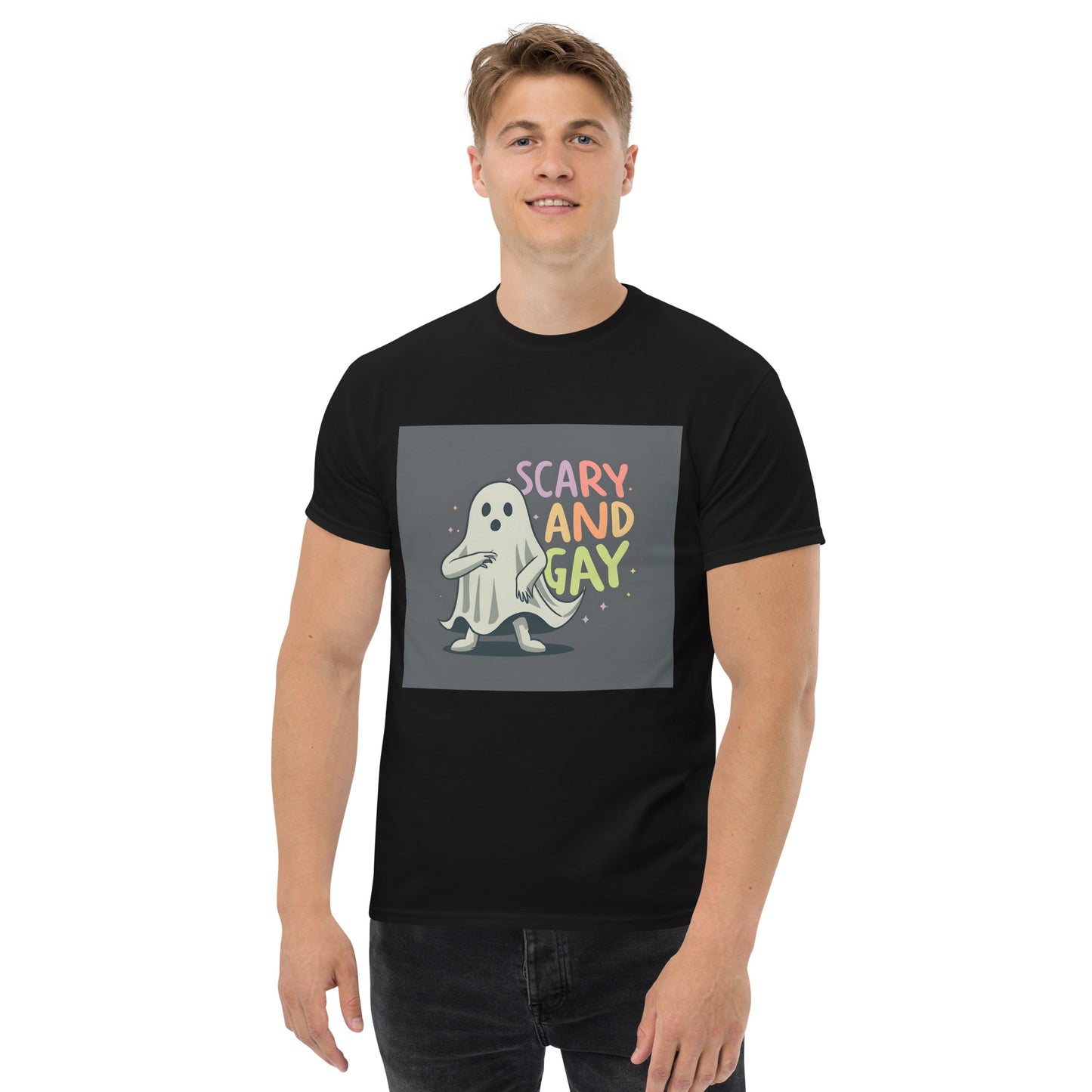 Scary and Gay classic tee
