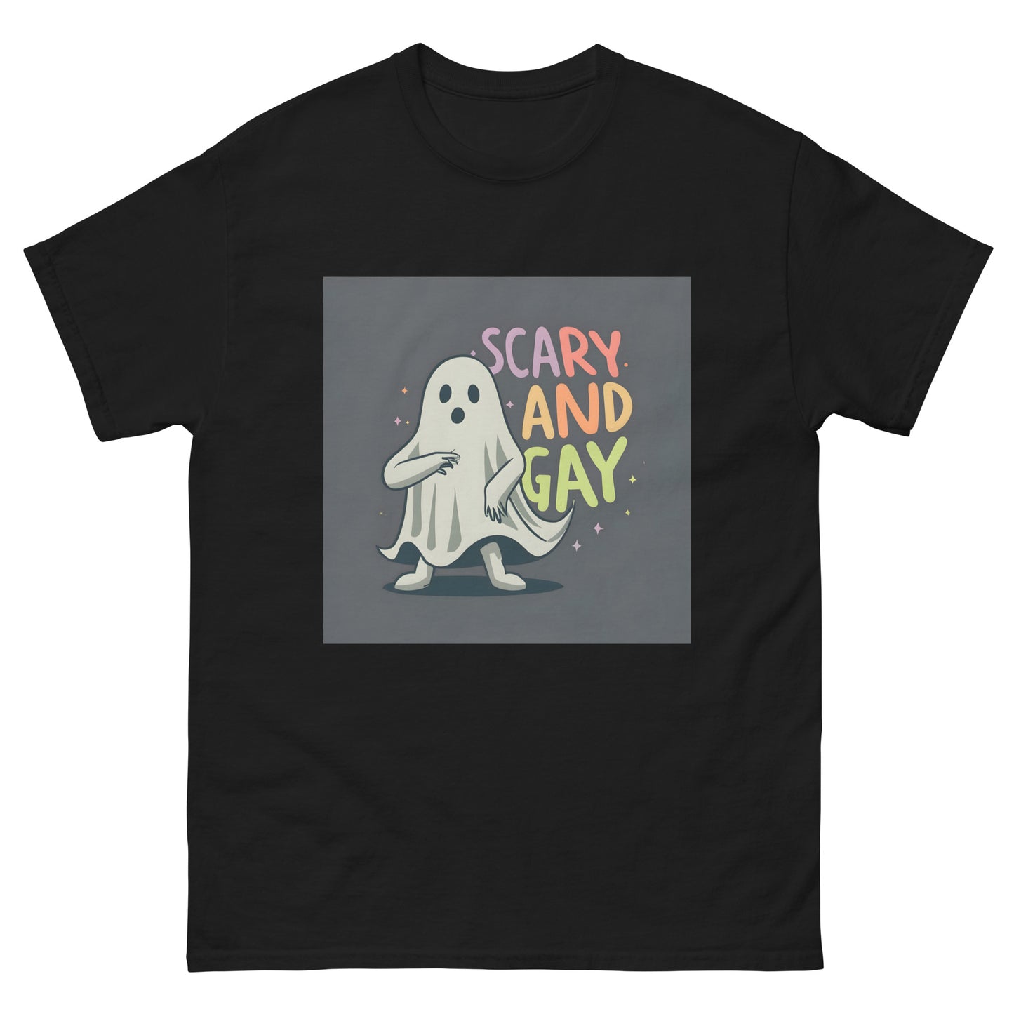 Scary and Gay classic tee