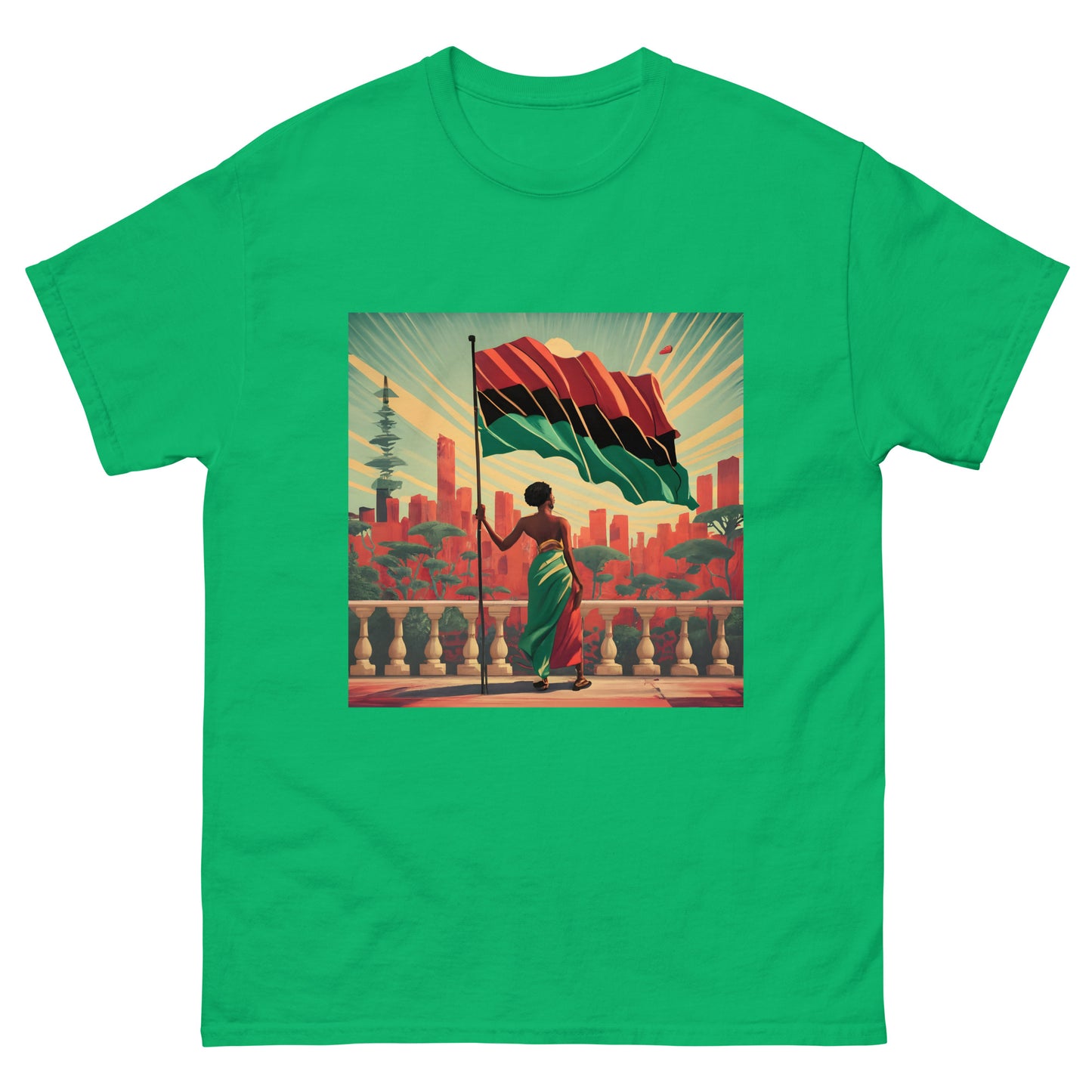 Pan African Flag In Hand classic tee