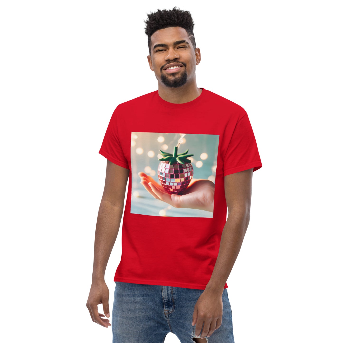 Strawberry Disco Ball classic tee