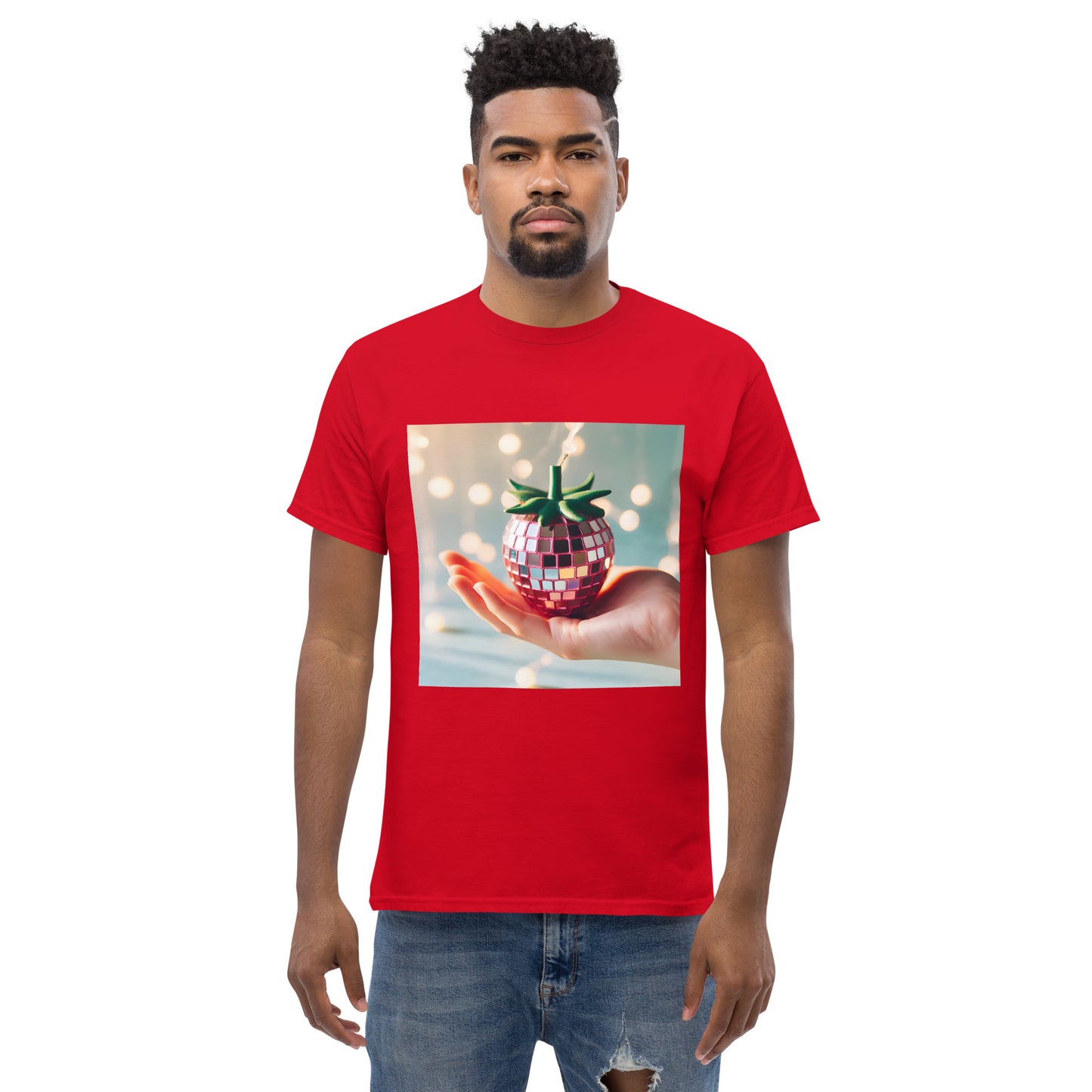 Strawberry Disco Ball classic tee