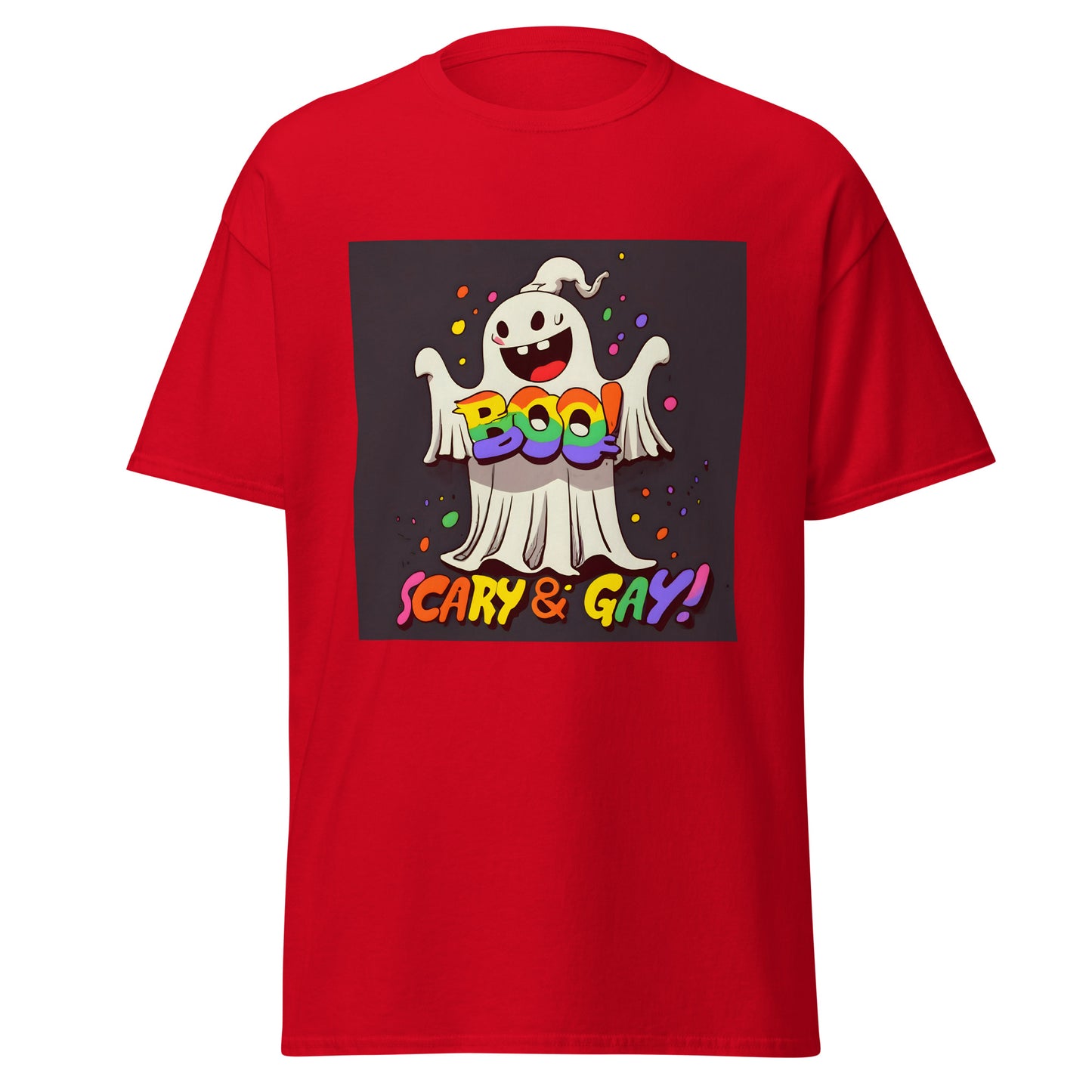 Spooky and Gay classic tee