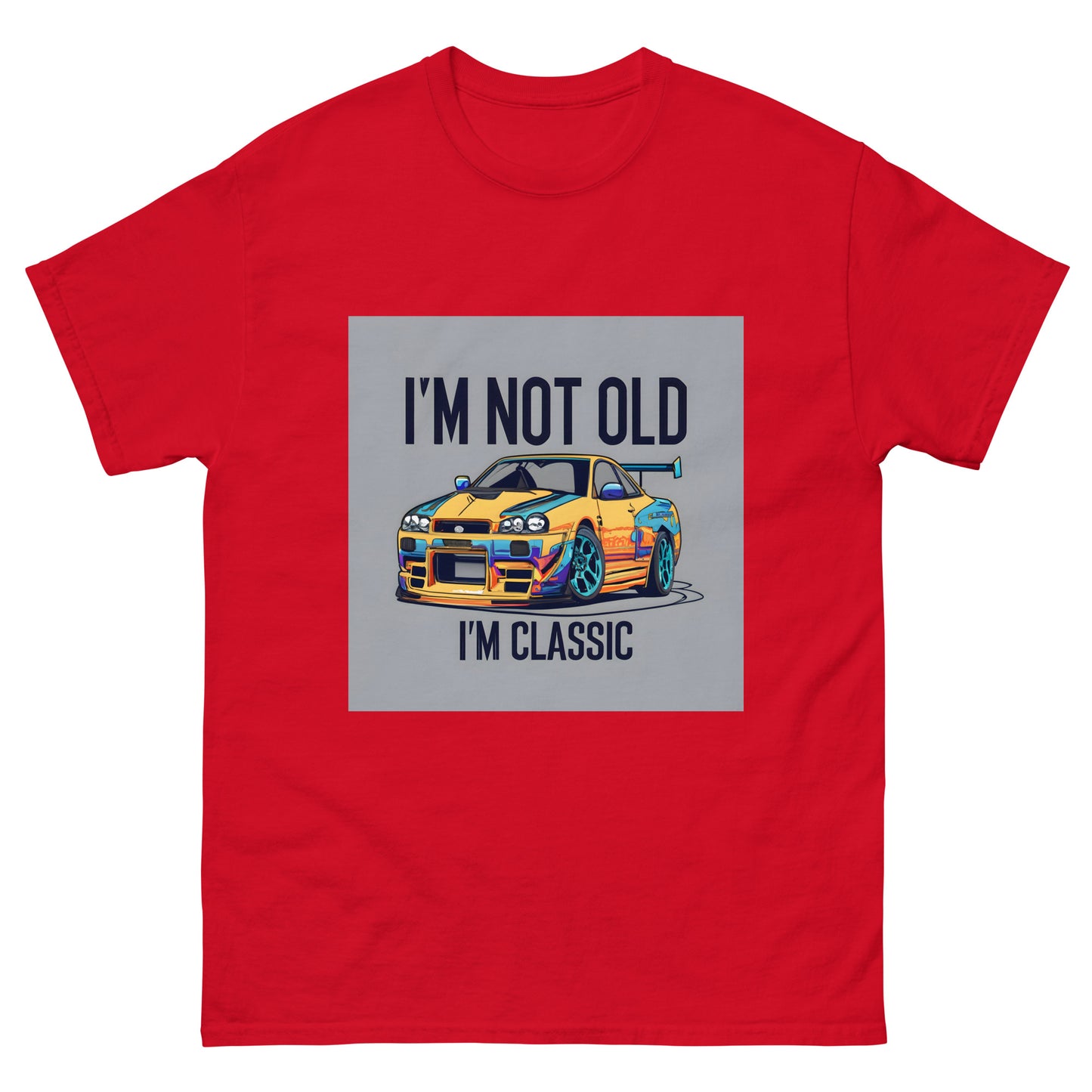 Not Old Skyline R34 classic tee