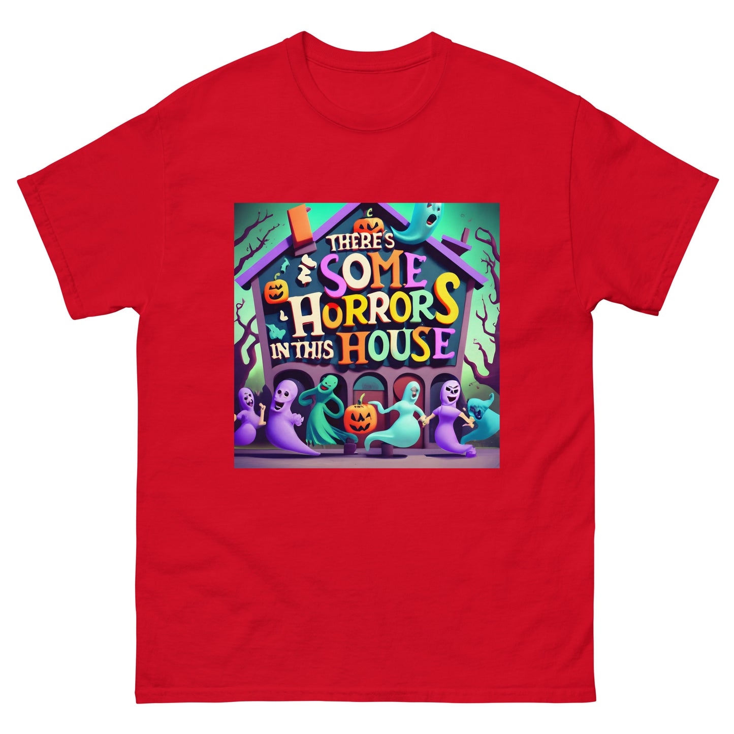Horrors In This House classic tee