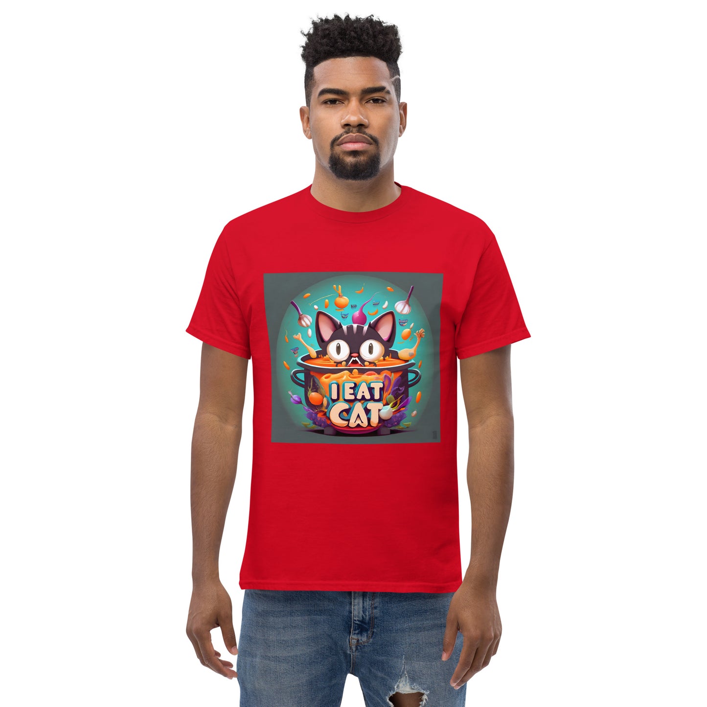 Eat Cat classic tee