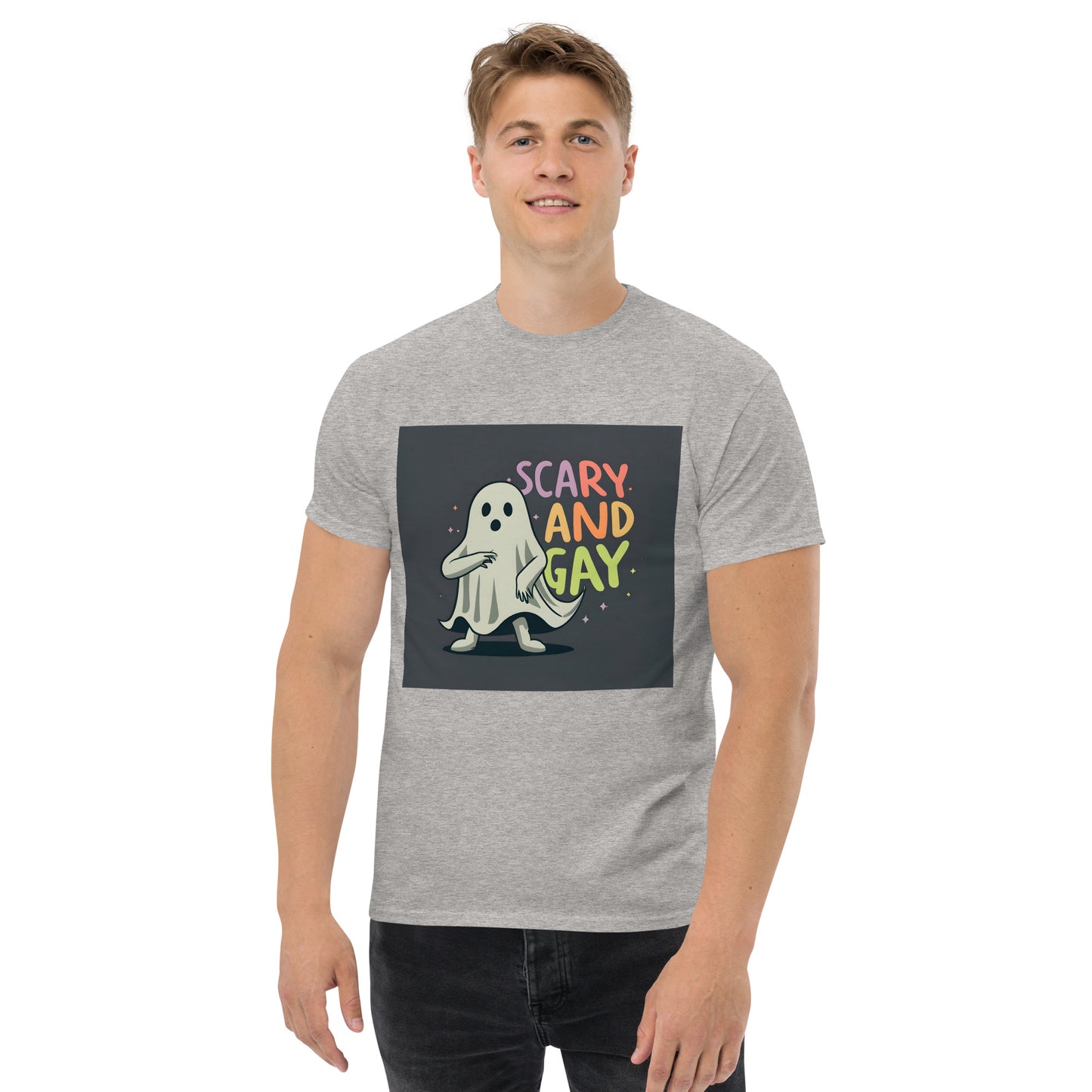 Scary and Gay classic tee