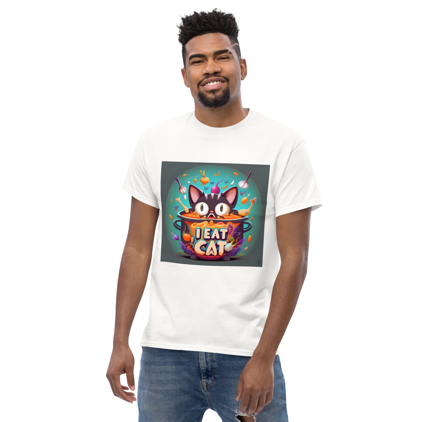 Eat Cat classic tee