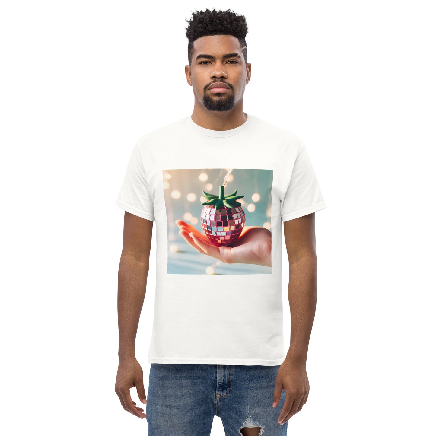 Strawberry Disco Ball classic tee
