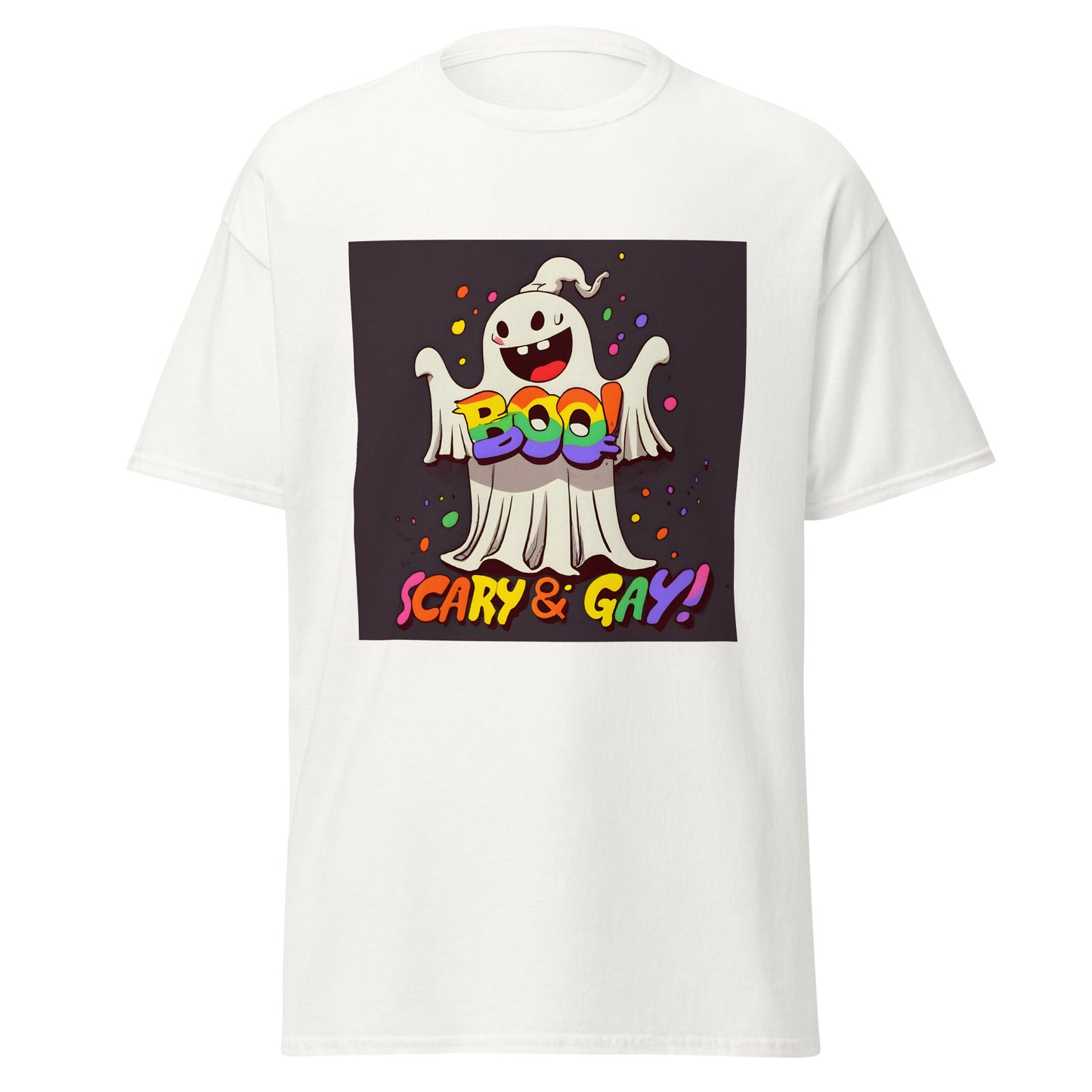 Spooky and Gay classic tee