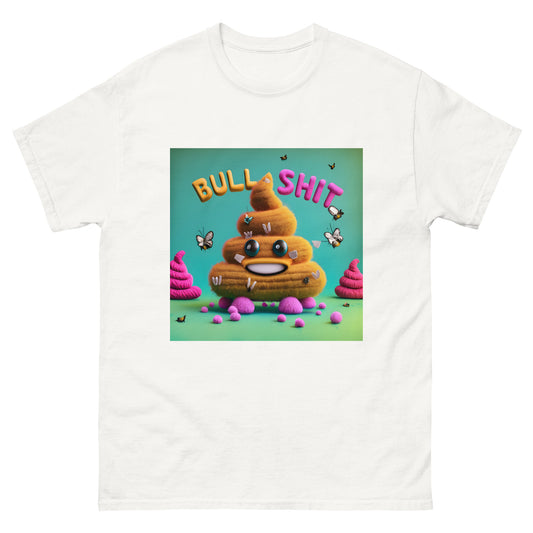 Bull Shit Emoji Cartoon classic tee