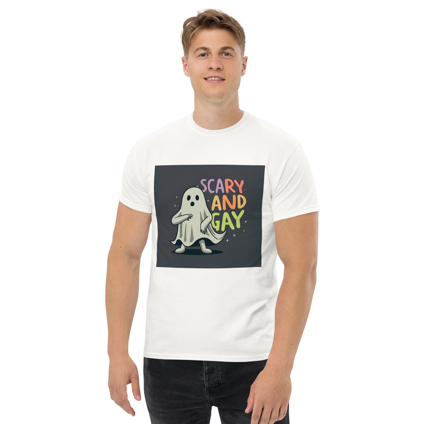 Scary and Gay classic tee