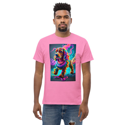 Colorful Crochet Cocker classic tee