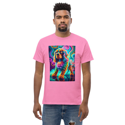 Colorful Crochet Cocker classic tee