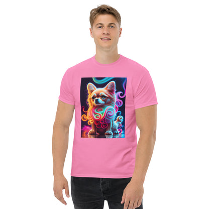 Colorful Crochet Pomeranian classic tee