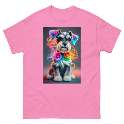Colorful Crochet Schnauzer classic tee