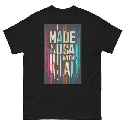 Made In The USA With AI classic tee