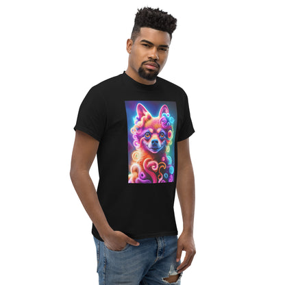 Colorful Crochet Pomeranian classic tee