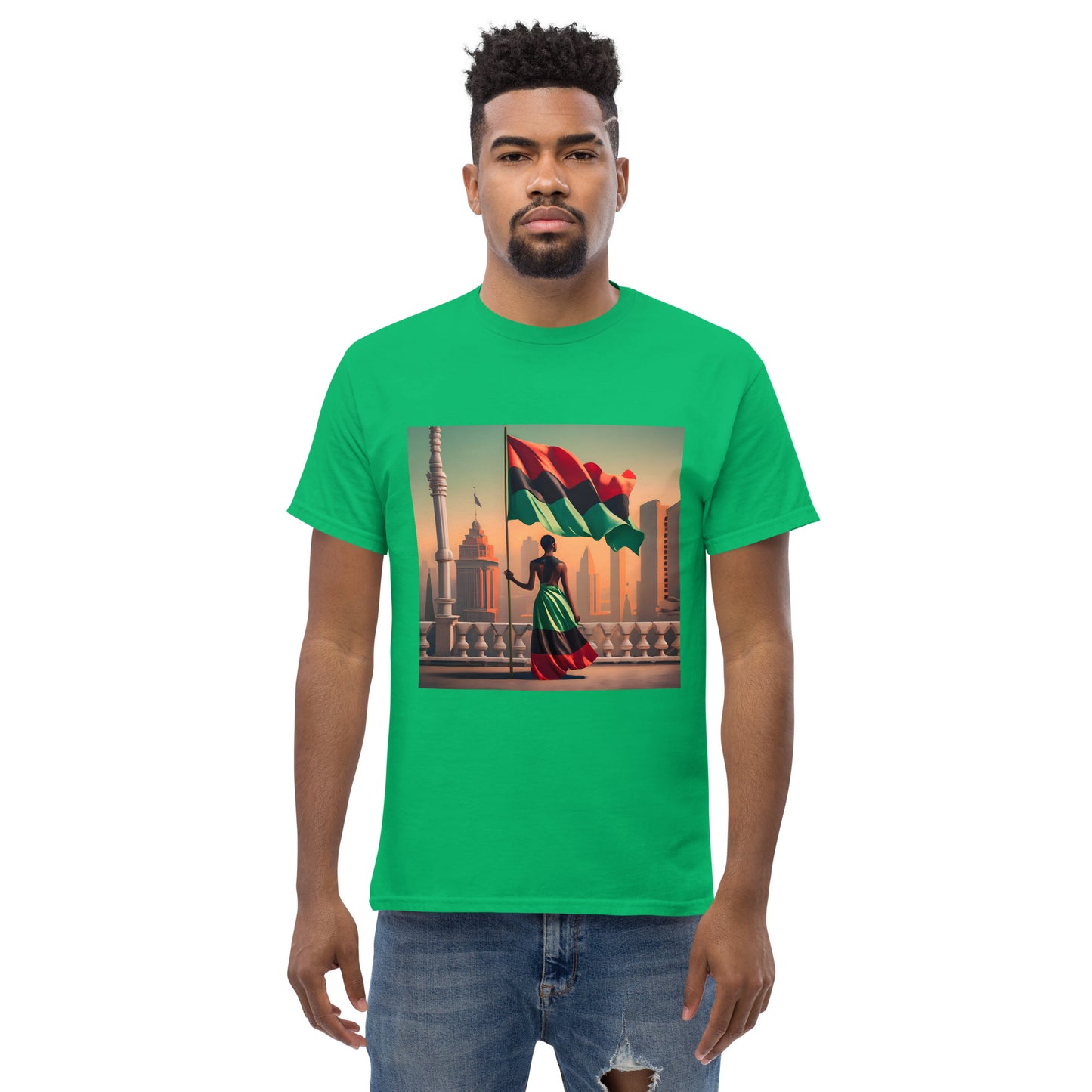 Pan Africa Flag & Beauty classic tee