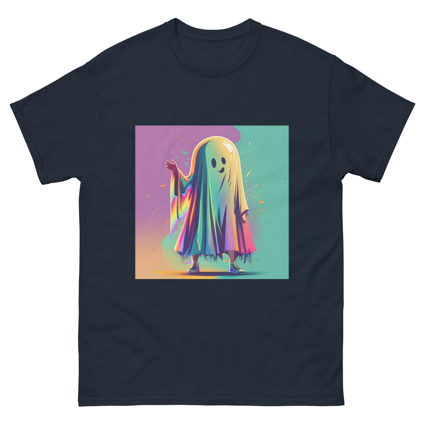 Friendly Ghost Rainbow classic tee