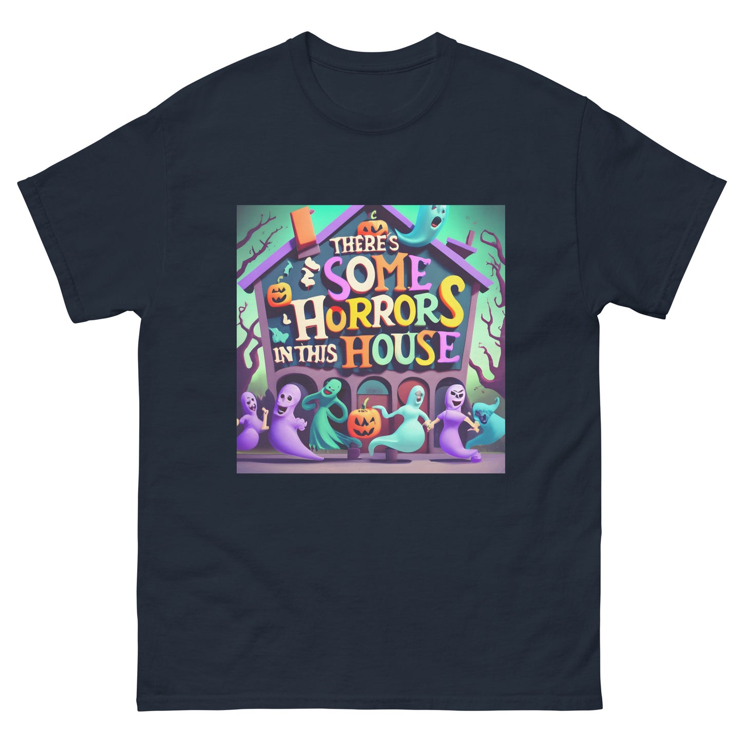 Horrors In This House classic tee