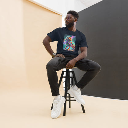 Colorful Crochet Cocker classic tee