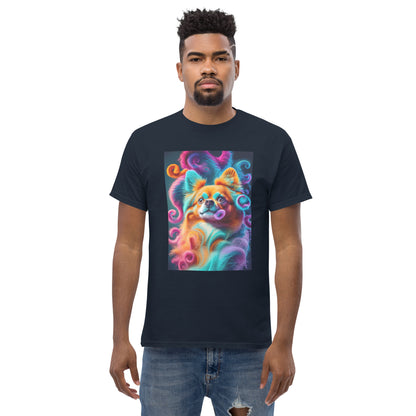 Colorful Crochet Pomeranian classic tee