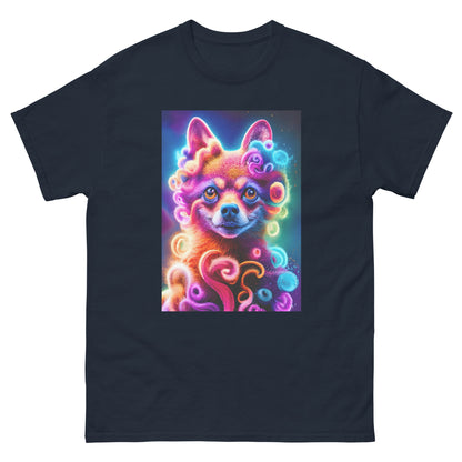 Colorful Crochet Pomeranian classic tee