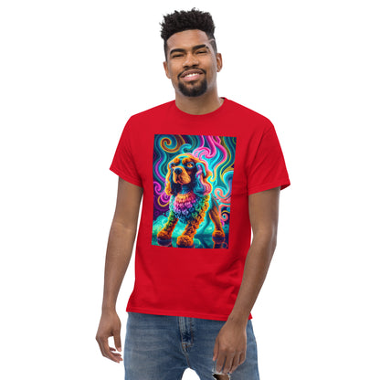 Colorful Crochet Cocker classic tee