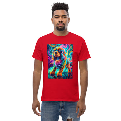 Colorful Crochet Cocker classic tee