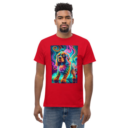Colorful Crochet Cocker classic tee