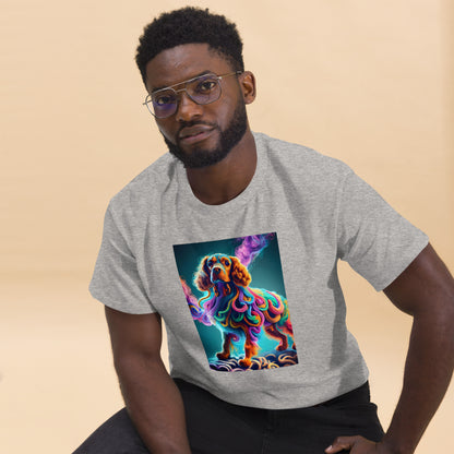 Colorful Crochet Cocker classic tee