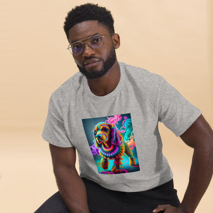 Colorful Crochet Cocker classic tee
