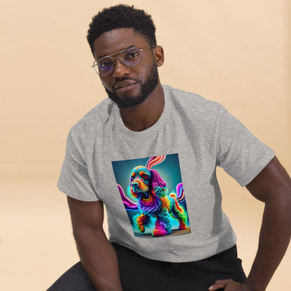 Colorful Crochet Cocker classic tee