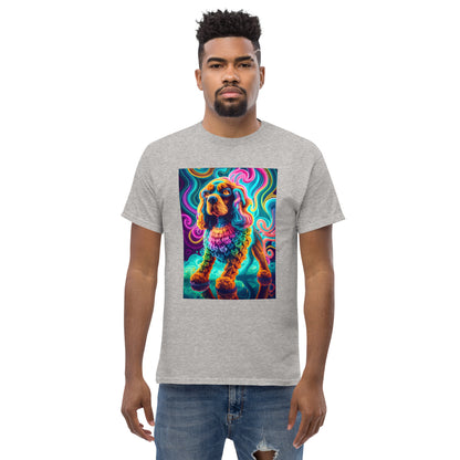 Colorful Crochet Cocker classic tee