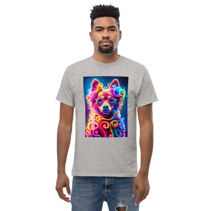 Colorful Crochet Pomeranian classic tee