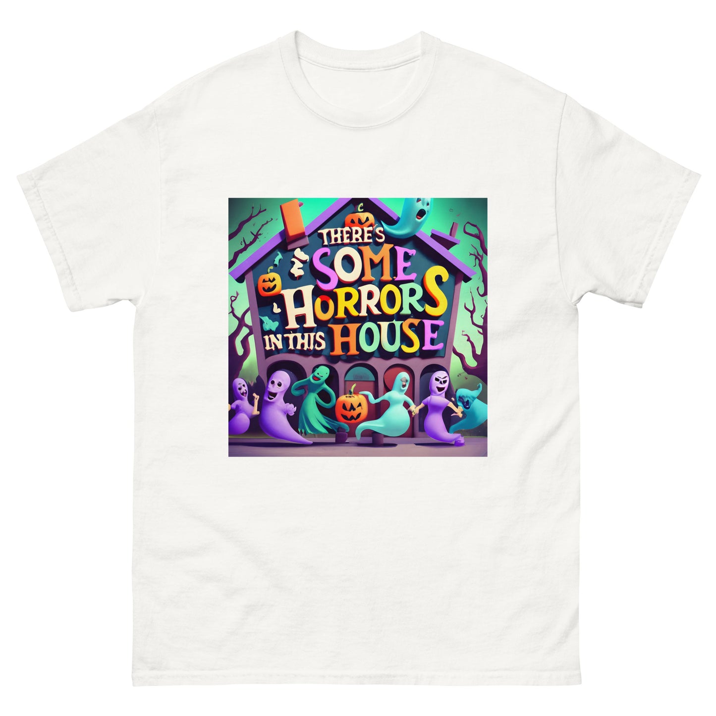 Horrors In This House classic tee