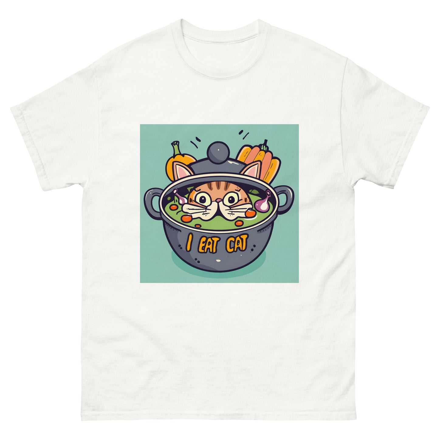 Eat Cat classic tee