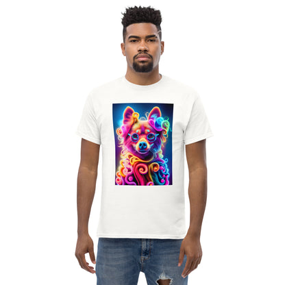 Colorful Crochet Pomeranian classic tee