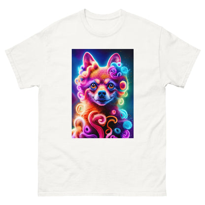 Colorful Crochet Pomeranian classic tee